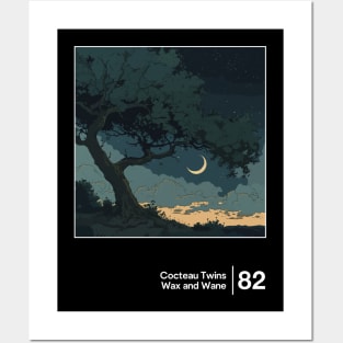 Cocteau Twins / Minimalist Graphic Artwork Design Posters and Art